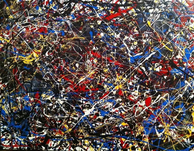 Cuadros de Jackson Pollock